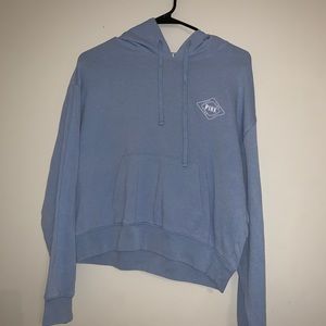VICTORIAS SECRET PINK BLUE HOODIE SIZE M